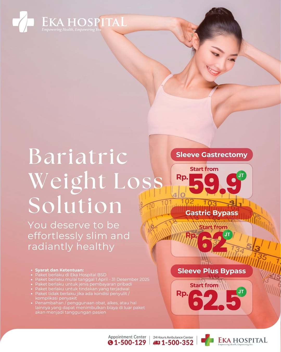 Bariatric Weight Loss Solution di Eka Hospital BSD