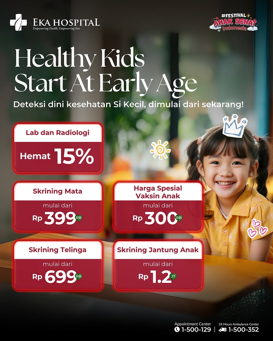 Healthy kids start at early age