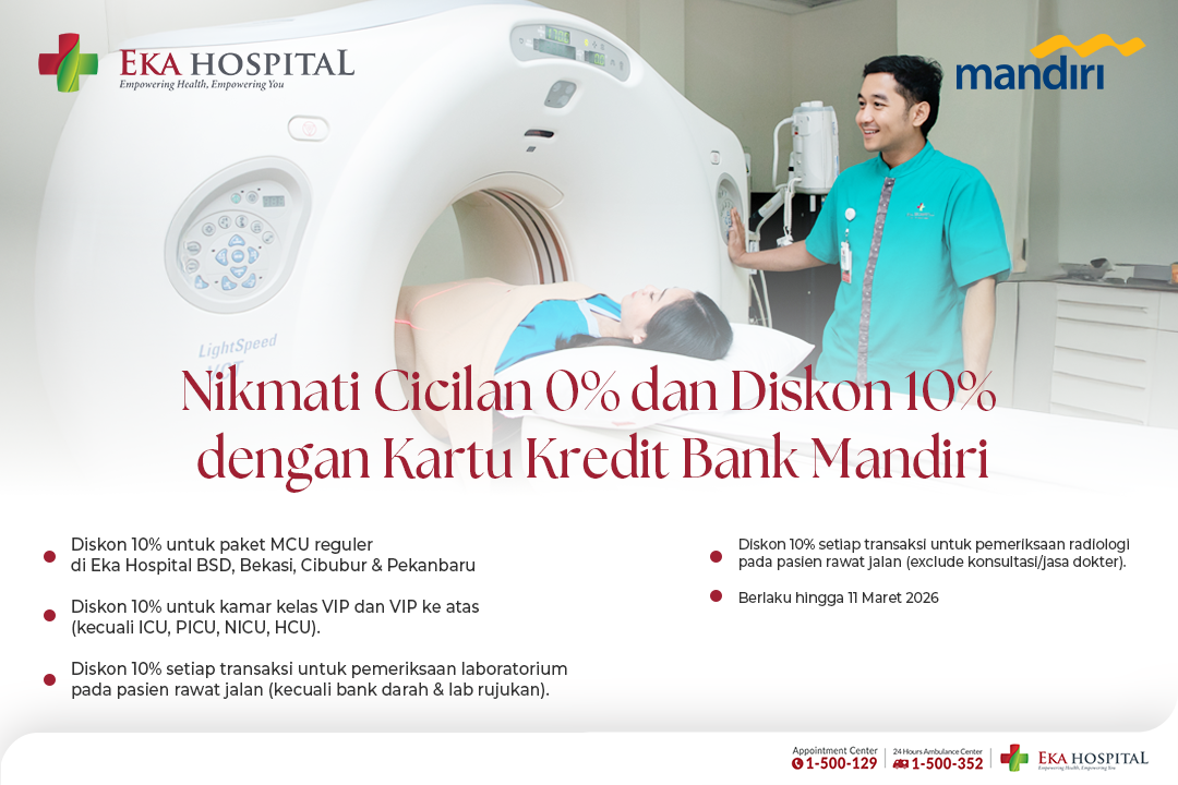 Promo Bank Mandiri Eka Hospital
