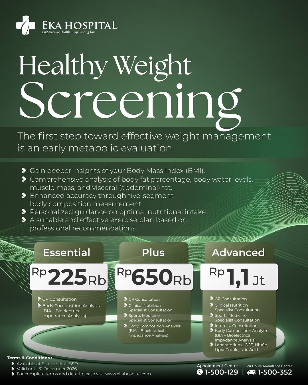 healthy weight screening