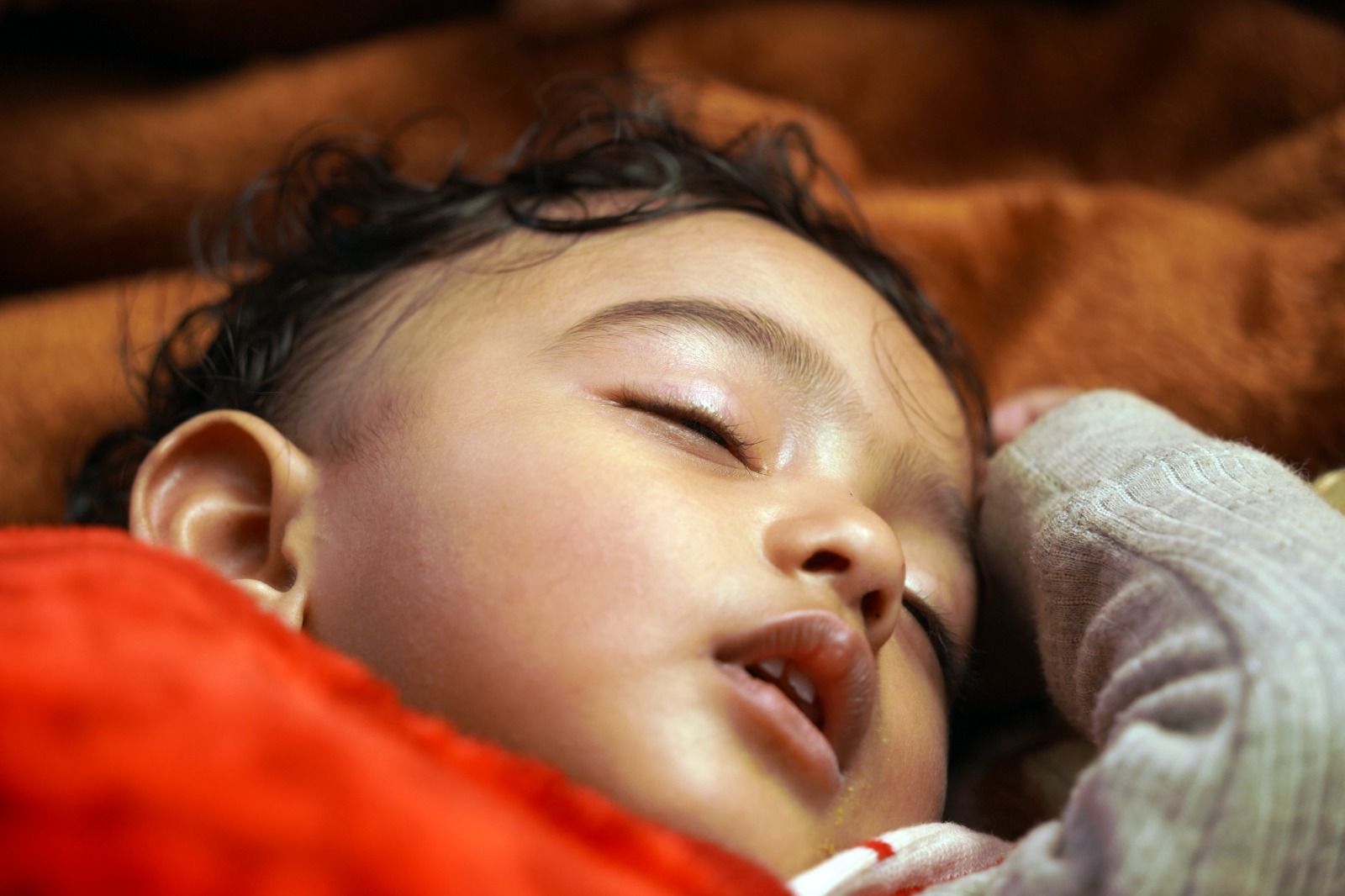 tidur mulut terbuka