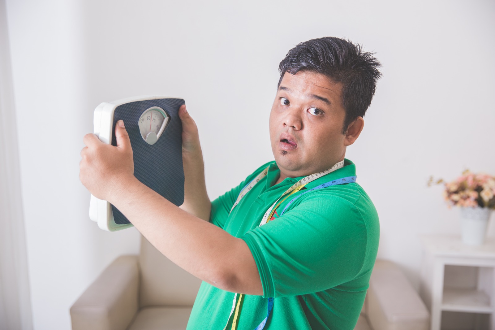 berat badan mudah naik